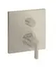 AXOR-HG-AXOR-Citterio-Thermostat-Unterputz-mit-Ab-und-Umstellventil-und-Hebelgriff-Brushed-Nickel-39720820 gallery number 1